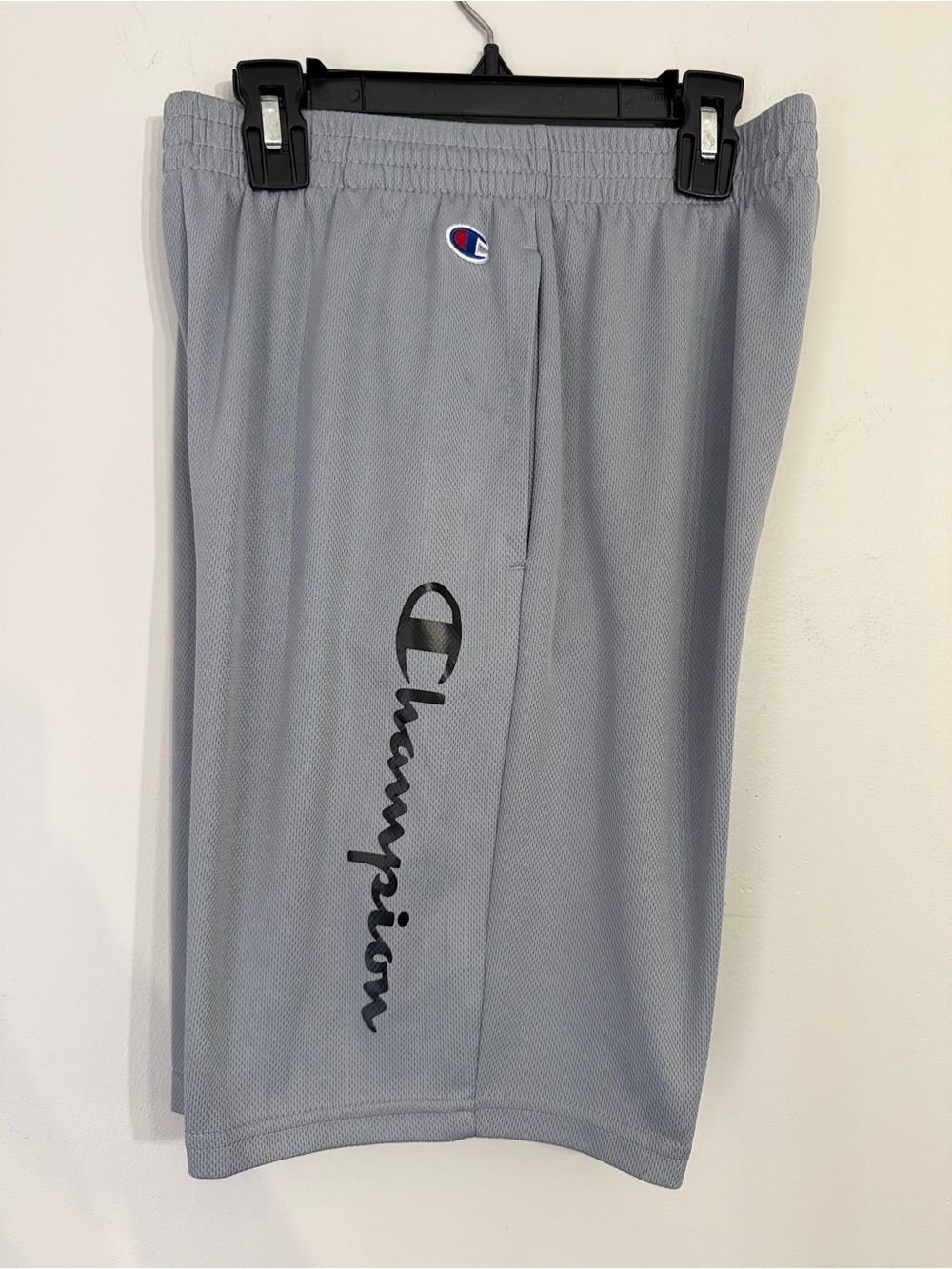 Champion Boys Youth Dri Fit Gray Shorts Size XL